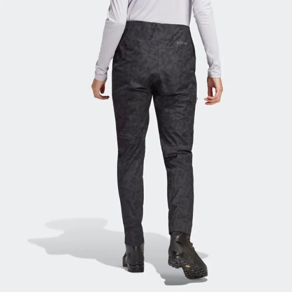 Hiking pants Terrex black gray rain snow ready size XLT